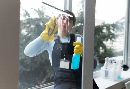 Nettoyage de vitres intérieures et extérieures à Clermont-le-Fort